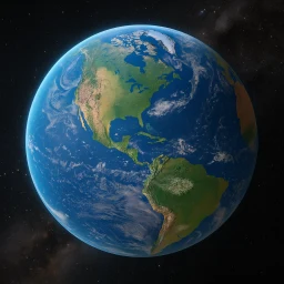 地球猜谜 3D 图标