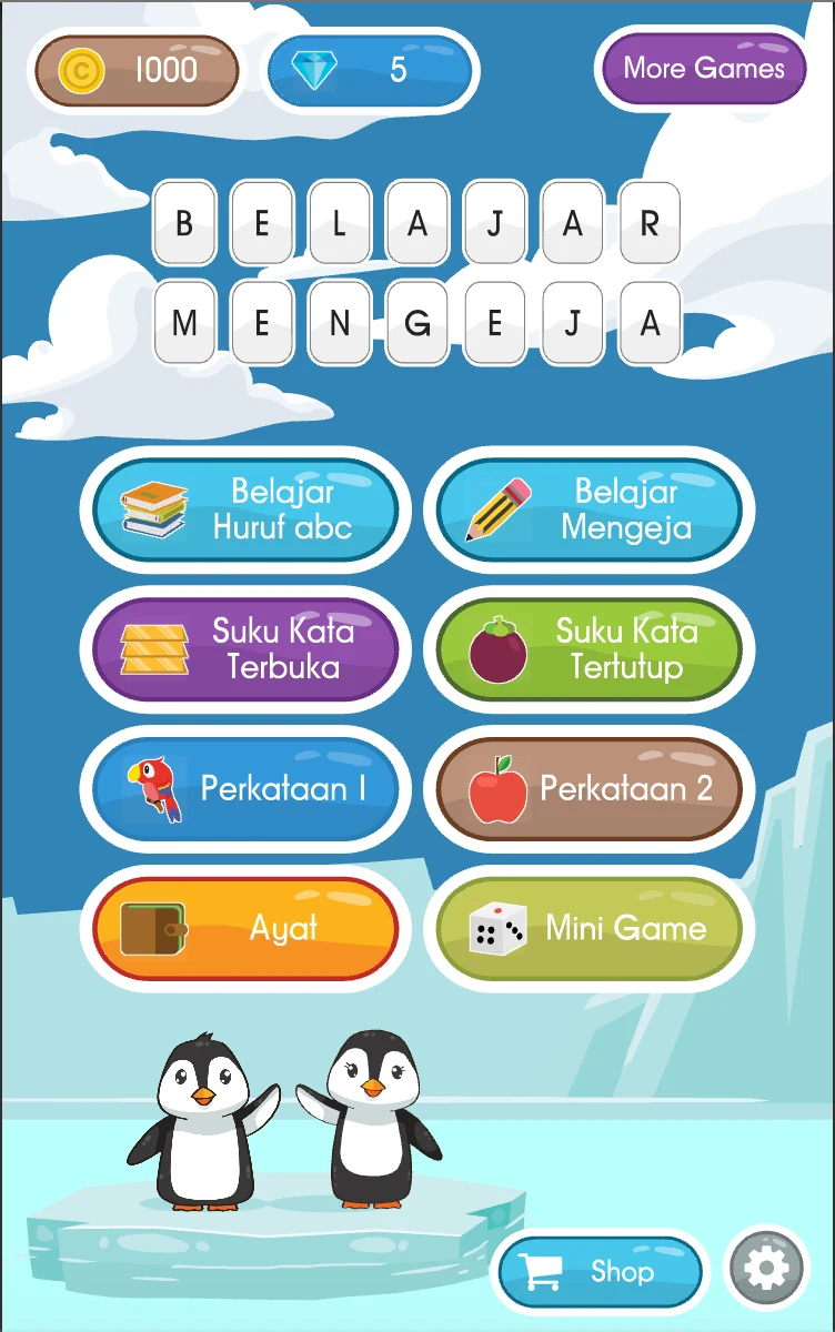 Belajar Mengeja ABC, Perkataan screenshot