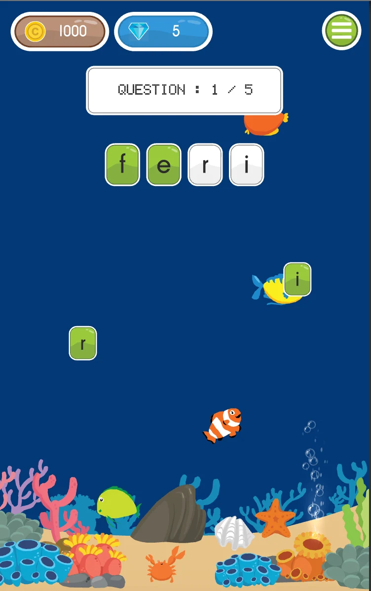 Belajar Mengeja ABC, Perkataan screenshot